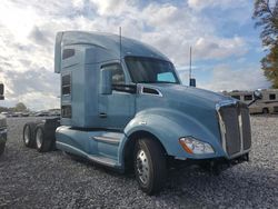 Salvage trucks for sale at Cartersville, GA auction: 2015 Kenworth Construction T680