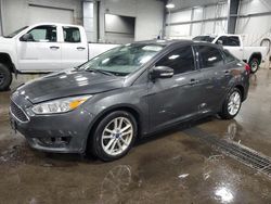 Salvage cars for sale at Ham Lake, MN auction: 2017 Ford Focus SE