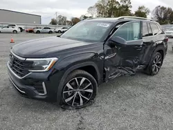 Salvage cars for sale at Gastonia, NC auction: 2024 Volkswagen Atlas SEL Premium R-Line