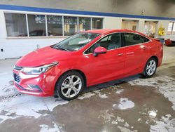 Salvage cars for sale at auction: 2017 Chevrolet Cruze Premier