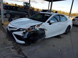 Salvage cars for sale at Hueytown, AL auction: 2021 Toyota Camry SE