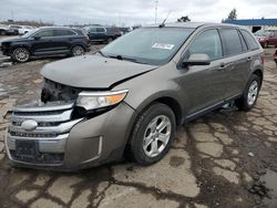 Vehiculos salvage en venta de Copart Woodhaven, MI: 2013 Ford Edge SEL