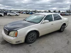 Cadillac Deville salvage cars for sale: 2003 Cadillac Deville DHS