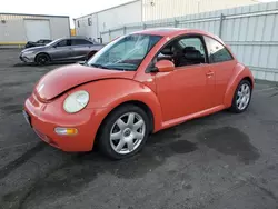 Salvage cars for sale at Vallejo, CA auction: 2003 Volkswagen New Beetle GLX