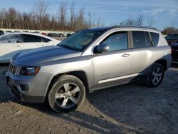 Salvage cars for sale from Copart Leroy, NY: 2017 Jeep Compass Latitude