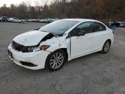 Salvage cars for sale at Marlboro, NY auction: 2012 Honda Civic EX