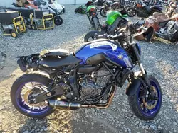 Salvage motorcycles for sale at Appleton, WI auction: 2021 Yamaha MT07