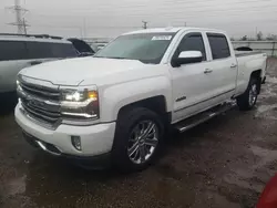 Chevrolet Silverado k1500 High Coun Vehiculos salvage en venta: 2018 Chevrolet Silverado K1500 High Country