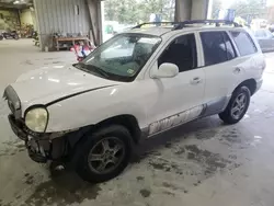 Salvage cars for sale at Hampton, VA auction: 2004 Hyundai Santa FE GLS