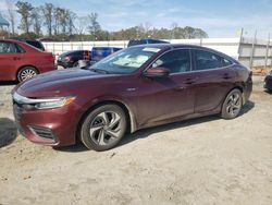 Salvage cars for sale at Spartanburg, SC auction: 2019 Honda Insight LX