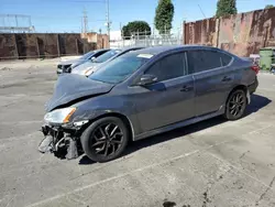 Nissan salvage cars for sale: 2015 Nissan Sentra S