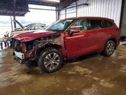 Salvage cars for sale at American Canyon, CA auction: 2021 Toyota Highlander XLE