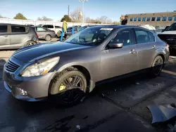 Infiniti g25 Vehiculos salvage en venta: 2011 Infiniti G25 Base