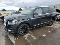 Salvage cars for sale at Littleton, CO auction: 2021 Lincoln Navigator Reserve