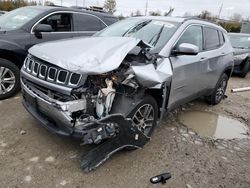 Jeep Compass Latitude salvage cars for sale: 2017 Jeep Compass Latitude