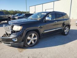 Salvage cars for sale from Copart Apopka, FL: 2013 Jeep Grand Cherokee Overland