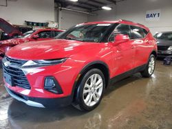 Salvage cars for sale from Copart Elgin, IL: 2019 Chevrolet Blazer 3LT