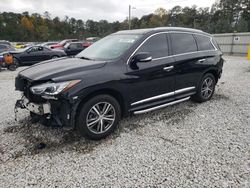 Salvage cars for sale at Ellenwood, GA auction: 2017 Infiniti QX60