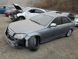 Salvage cars for sale at Marlboro, NY auction: 2009 Mercedes-Benz C300