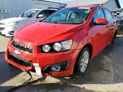 Salvage cars for sale at Pekin, IL auction: 2013 Chevrolet Sonic LT