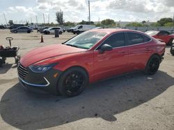 Salvage cars for sale at Miami, FL auction: 2021 Hyundai Sonata SE