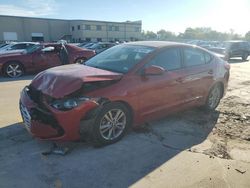 Salvage cars for sale from Copart Wilmer, TX: 2018 Hyundai Elantra SEL