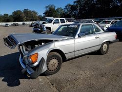 Mercedes-Benz salvage cars for sale: 1989 Mercedes-Benz 560 SL