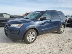 Salvage cars for sale at Taylor, TX auction: 2016 Ford Explorer