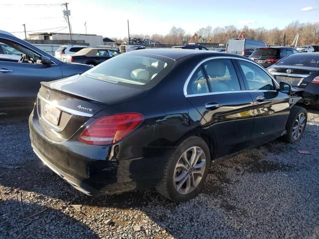 2018 Mercedes-Benz C 300 4matic