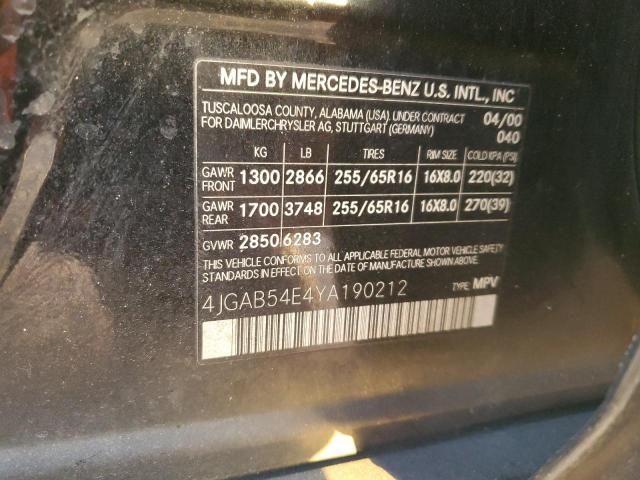 2000 Mercedes-Benz ML 320