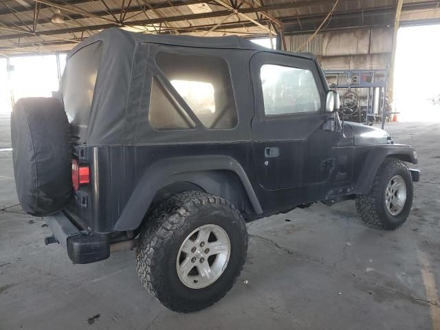 2004 Jeep Wrangler / TJ Sport