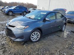 Salvage cars for sale at Windsor, NJ auction: 2018 Toyota Corolla L