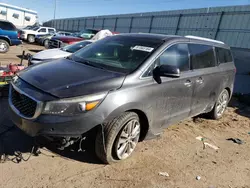 KIA Sedona salvage cars for sale: 2018 KIA Sedona SXL