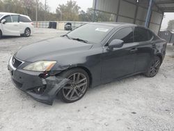 Salvage cars for sale at Cartersville, GA auction: 2007 Lexus IS 250