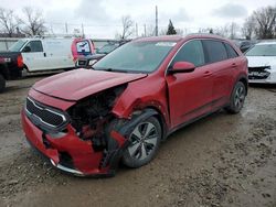 Salvage cars for sale at Lansing, MI auction: 2017 KIA Niro FE