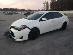 Toyota salvage cars for sale: 2017 Toyota Corolla L