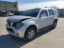 Salvage cars for sale at Wilmer, TX auction: 2005 Nissan Pathfinder LE