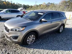 Salvage cars for sale at Ellenwood, GA auction: 2017 KIA Sorento LX