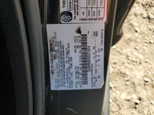 2012 Ford Fusion SE