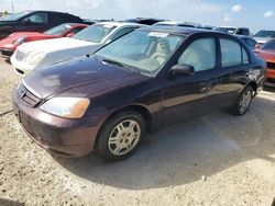 Carros dañados por inundaciones a la venta en subasta: 2001 Honda Civic LX