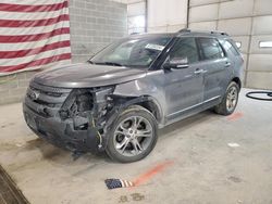 Salvage cars for sale at Columbia, MO auction: 2014 Ford Explorer Limited