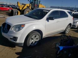 Salvage cars for sale at Brighton, CO auction: 2010 Chevrolet Equinox LS