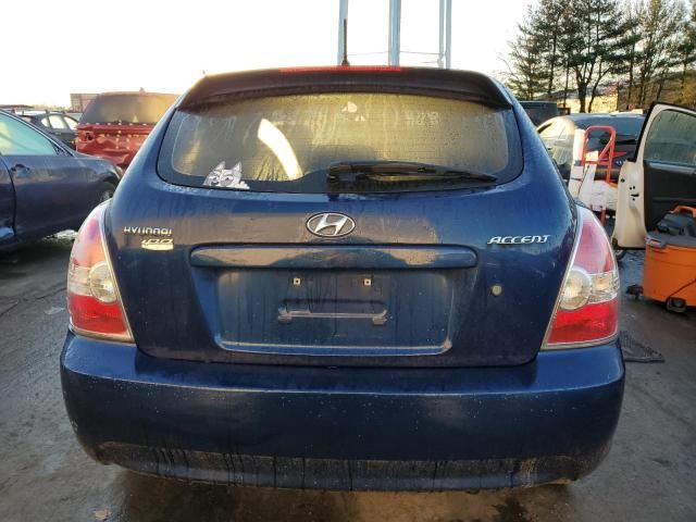 2010 Hyundai Accent Blue