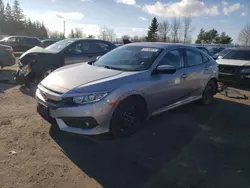 Honda Civic ex salvage cars for sale: 2018 Honda Civic EX