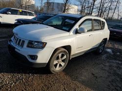 Salvage cars for sale from Copart Central Square, NY: 2016 Jeep Compass Latitude