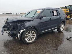 Ford Explorer xlt salvage cars for sale: 2017 Ford Explorer XLT