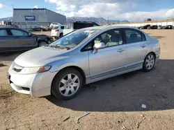 Salvage cars for sale at Colorado Springs, CO auction: 2009 Honda Civic LX