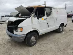 Salvage cars for sale at Haslet, TX auction: 1997 Dodge RAM Van B1500