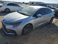 Salvage cars for sale at San Antonio, TX auction: 2022 Toyota Corolla SE