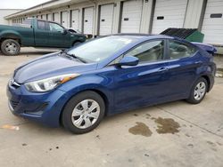 Salvage cars for sale at Louisville, KY auction: 2016 Hyundai Elantra SE